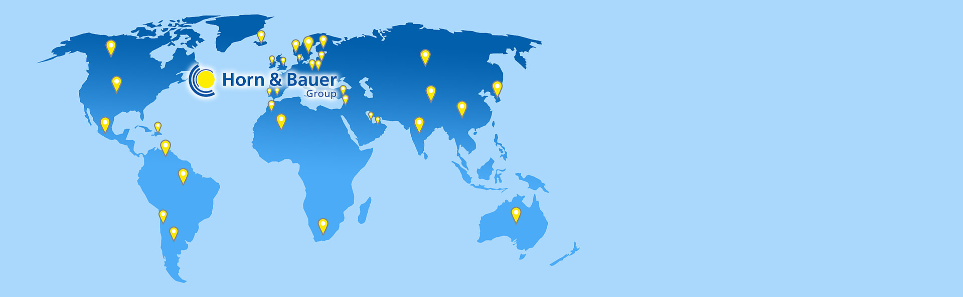 We are internationally positioned <br> and serve customers all over the world
