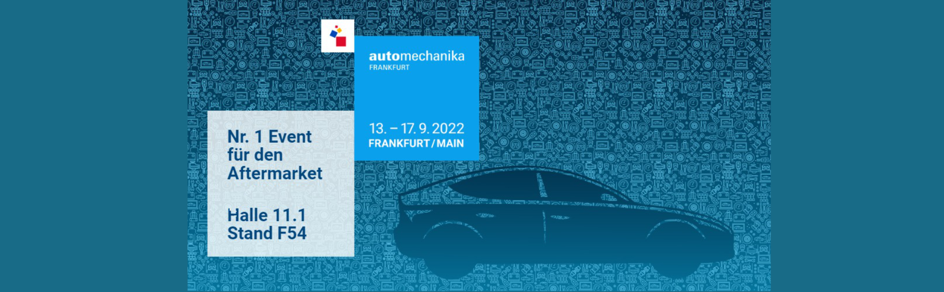Hall 11.1 | Booth F54 <br> Frankfurt/Main<br> 13. - 17.9.2022
