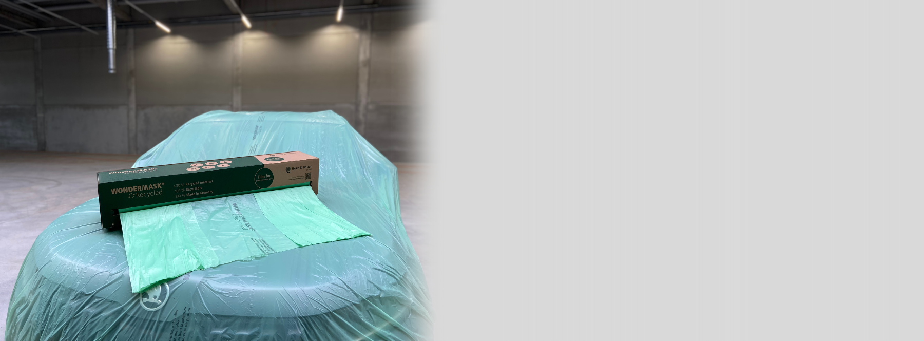 The PREMIUM paint protection film with >30 % recycled material.
